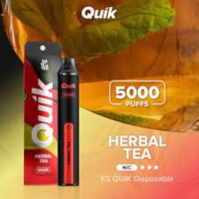 Quik 5000 Puffs E-Zigarette mit Kräutertee-Geschmack