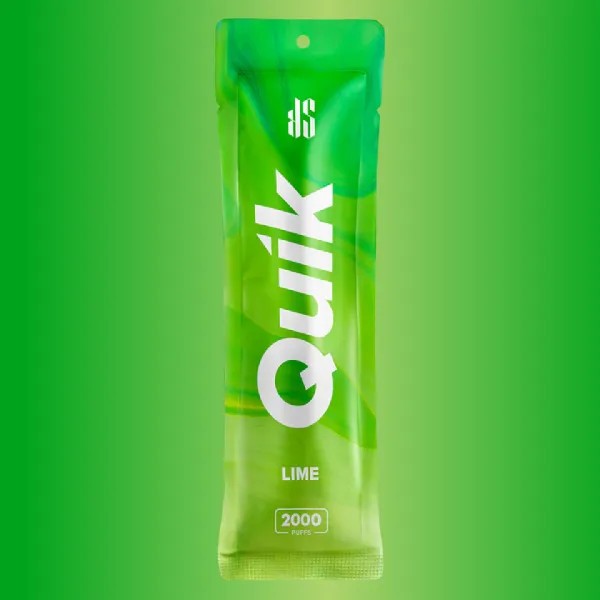 Quik 2000 Puffs E-Zigarette mit Lime-Geschmack