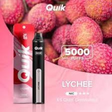 Quik 5000 Puffs E-Zigarette mit Lychee-Geschmack
