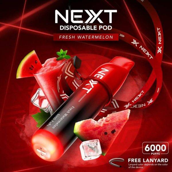 Next 6000 Puffs E-Zigarette mit Wassermelonengeschmack